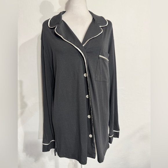 Banana Republic Other - New! COSABELLA Banana Republic BELLA COTTON PAJAMA TOP XL gray